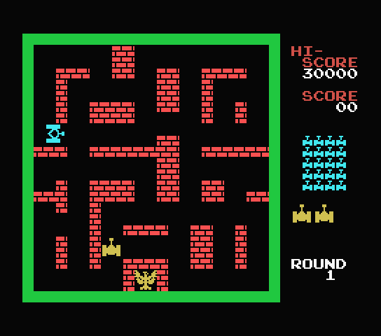 Tank Battalion screenshot 2 for MSX